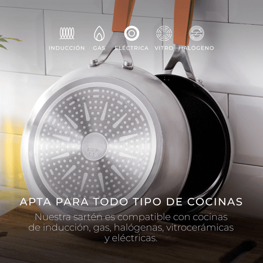 Frigideira compacta San Ignacio ø16cm em alumínio forjado para indução