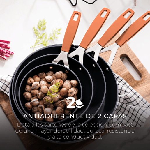 Frigideira compacta San Ignacio ø16cm em alumínio forjado para indução