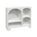 Aparador con efecto madera de 4 compartimentos, 90cm 90 Aparador con efecto madera de 4 compartimentos, 90cm 90 Blanco