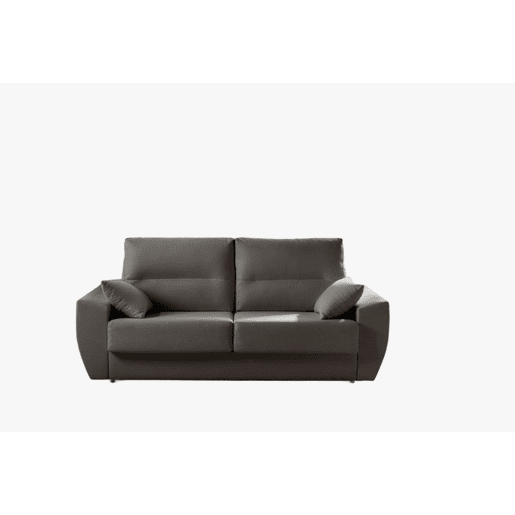 Sofá-cama de 3 lugares Monaco Italiano na cor grafite. Matris
