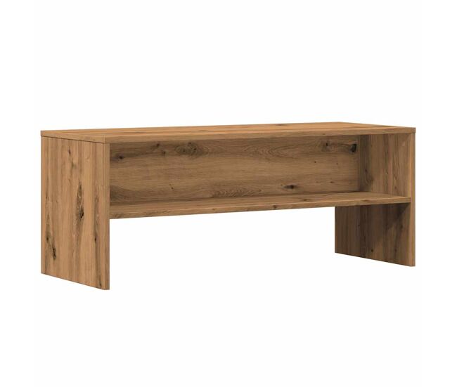 Mueble de tv madera de ingeniería roble artisan 100x40x40 cm