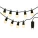 Guirnalda de Luces LED Cálidas para Interiores - Cable de 5m Guirnalda de Luces LED Cálidas para Interiores - Cable de 5m Negro