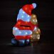 Figura Luminosa de Papá Noel y Reno con Luces LED y temporizador Figura Luminosa de Papá Noel y Reno con Luces LED y temporizador Rojo