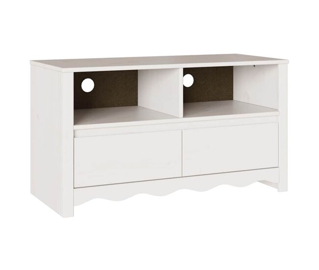 Mueble para TV Drammen 99 x 43 x 55 cm Madera maciza de Pino