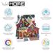 Decoración Navideña Taller de Papá Noel con 31 luces y música Decoración Navideña Taller de Papá Noel con 31 luces y música Multicolor