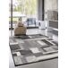 Alfombra geométrico AMBER - ATTICGO 160x230 Alfombra geométrico AMBER - ATTICGO 160x230 Gris