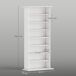 Estantería para CD HOMCOM, hogar - muebles de salón Estantería para CD HOMCOM, hogar - muebles de salón Blanco
