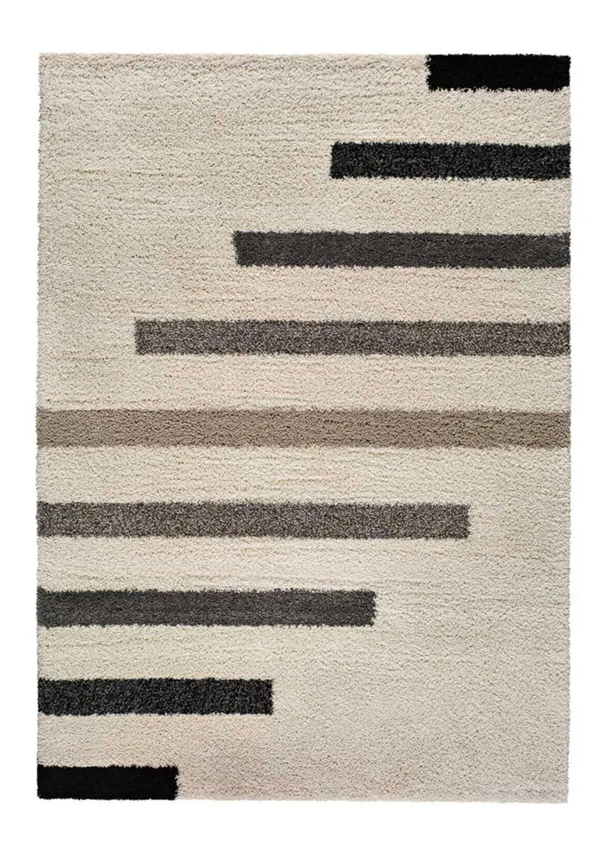 Alfombra shaggy geométrico SCENIC - ATTICGO 135x190