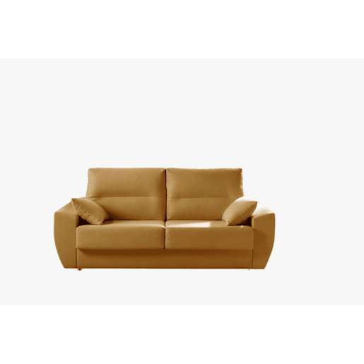 Sofá-cama italiano Monaco de 3 lugares, amarelo. Matris