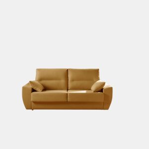 Sofá-cama italiano Monaco de 3 lugares, amarelo. Matris
