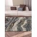 Alfombra efecto mármol MARMOL ONDA - ATTICGO 80x150 Alfombra efecto mármol MARMOL ONDA - ATTICGO 80x150 Gris
