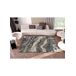 Alfombra efecto mármol MARMOL ONDA - ATTICGO 80x150 Alfombra efecto mármol MARMOL ONDA - ATTICGO 80x150 Gris