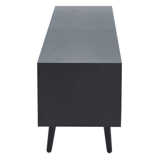 Móvel de TV 180x40x46 cm - Com gavetas e 2 armários - Minimalista com 6 pés de madeira maciça Móvel de TV 180x40x46 cm - Com gavetas e 2 armários - Minimalista com 6 pés de madeira maciça