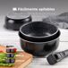 Set de cazos inducción con mango extraíble Bergner Click&Cook Set de cazos inducción con mango extraíble Bergner Click&Cook Negro