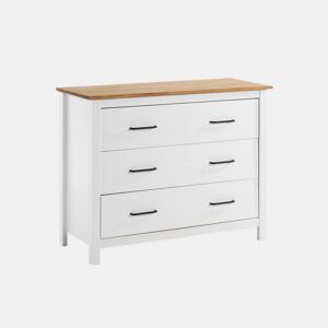 Cómoda Eira Blanco - Oak 100 x 80 x 40 cm