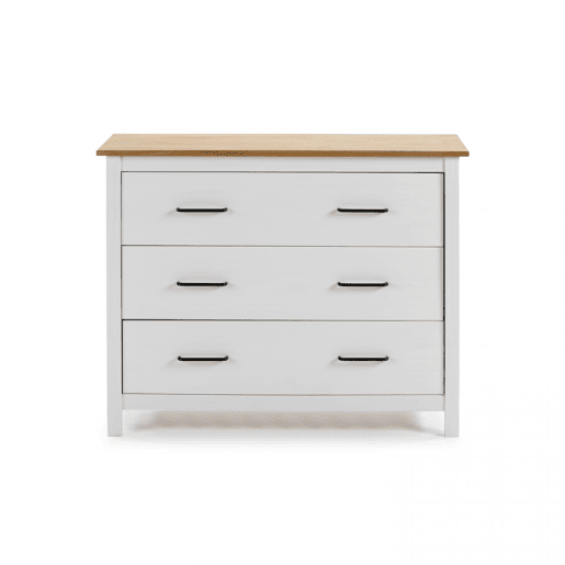 Cómoda Eira Blanco - Oak 100 x 80 x 40 cm