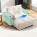 MEUBLES COSY Sofá Cama Individual De Pana Con USB MEUBLES COSY Sofá Cama Individual De Pana Con USB Beige