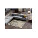 Alfombra motivos florales FLORES SUNSET - ATTICGO 140x200 Alfombra motivos florales FLORES SUNSET - ATTICGO 140x200 Beige