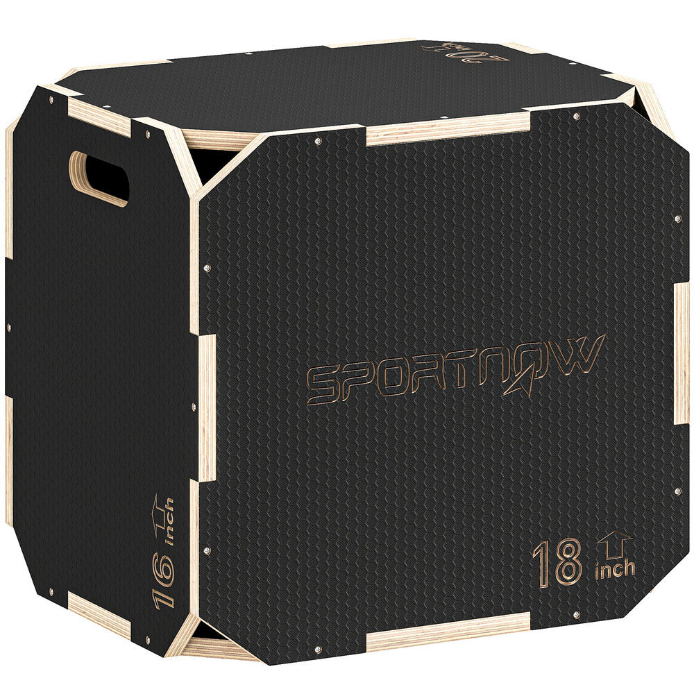 Cajón Pliométrico Madera Contrachapada SPORTNOW