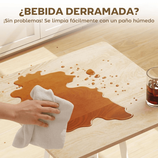 HOMCOM Mesa Alta de Cozinha Quadrada com Prateleira Mesa Alta de Bar para 2 Pessoas Pernas de Metal 55x55x95 cm Madeira e Branco