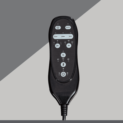 Vinsetto Cadeira de Escritório com 6 Pontos de Massagem Giratória com Encosto Reclinável 135º Função de Aquecimento Apoio para os Pés Retrátil Altura Ajustável e Controlo Remoto 62x67x113-120 cm Cinza