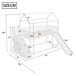 Cama alta para niños 203x253 Cama alta para niños 203x253 Blanco