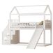 Cama alta para niños 203x253 Cama alta para niños 203x253 Blanco