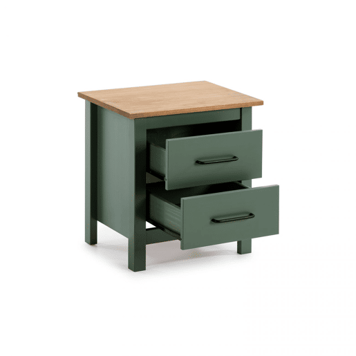 Mesa de cabeceira Eira Green Moss - Oak 46 x 49,5 x 35 cm