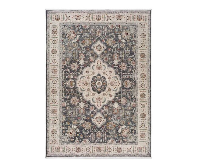 Alfombra vintage gris KESHAN, 120x170 cm - ATTICGO