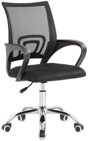 Cadeira de escritório DUPI Riga | Encosto ergonômico em tela | Giro de 360° com altura ajustável | Apoios de braço confortáveis u200Bu200B| Preta Cadeira de escritório DUPI Riga | Encosto ergonômico em tela | Giro de 360° com altura ajustável | Apoios de braço confortáveis u200Bu200B| Preta