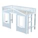 Cama alta para niños Cama alta para niños Azul