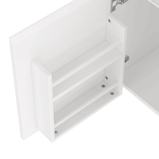 Armário de casa de banho suspenso 76x46x50 cm - LED, duas gavetas, prateleiras, lavatório integrado - Branco Armário de casa de banho suspenso 76x46x50 cm - LED, duas gavetas, prateleiras, lavatório integrado - Branco