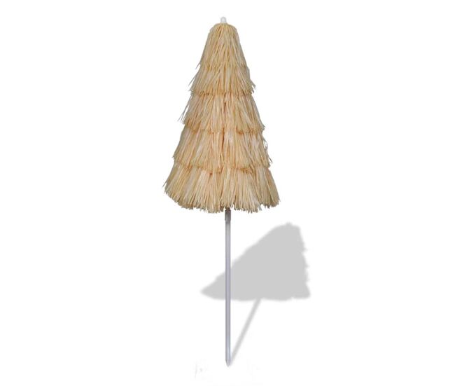 Sombrilla hawái inclinable natural ø160 cm