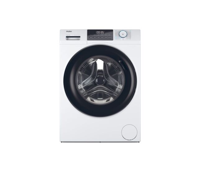 Lavadora carga frontal haier hw90-bp14929a 9kg 1400 rpm 15 programas a blanco/negro 59,5 cm