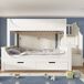 Cama litera Cama litera Blanco