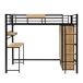 Cama alta para niños Cama alta para niños Negro