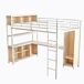 Cama alta para niños 234x144 Cama alta para niños 234x144 Blanco