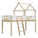 Cama alta para niños Cama alta para niños Natural/ Blanco