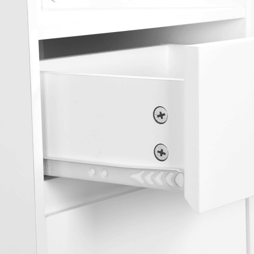 Conjunto de guarda-roupa 180x100x35 cm - com banco almofadado e 4 ganchos - Branco
