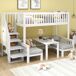 Cama litera Cama litera Blanco