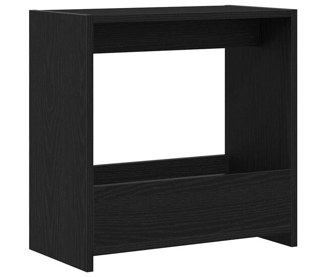 1644926 Mesa lateral Roble negro 50 x 26 x 50 cm Madera contrachapada - Conforama