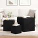 Mesa Auxiliar 45x45 Mesa Auxiliar 45x45 Negro/ Madera