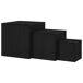 Mesa Auxiliar 45x45 Mesa Auxiliar 45x45 Negro/ Madera
