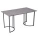 Conjunto de mesas y sillas de comedor 140x80 Conjunto de mesas y sillas de comedor 140x80 Beige