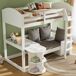 Cama alta para niños Cama alta para niños Blanco