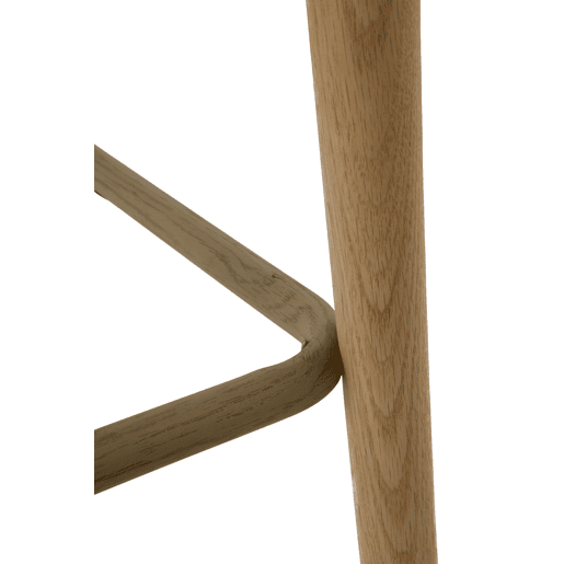 Pacote de 2 banquetas com encosto de madeira de carvalho natural estofadas em beige Pacote de 2 banquetas com encosto de madeira de carvalho natural estofadas em beige