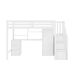 Cama alta para niños Cama alta para niños Blanco