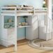 Cama alta para niños Cama alta para niños Blanco