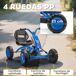 Kart a Pedale PP, Acero AIYAPLAY Kart a Pedale PP, Acero AIYAPLAY Azul