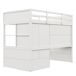 Cama alta para niños 204x102 Cama alta para niños 204x102 Blanco